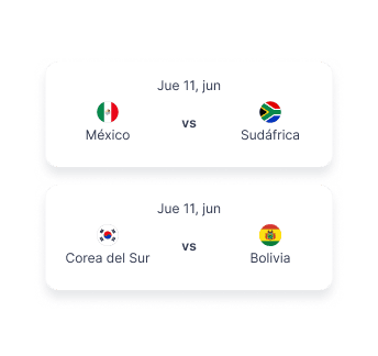 Partidos para pronosticar